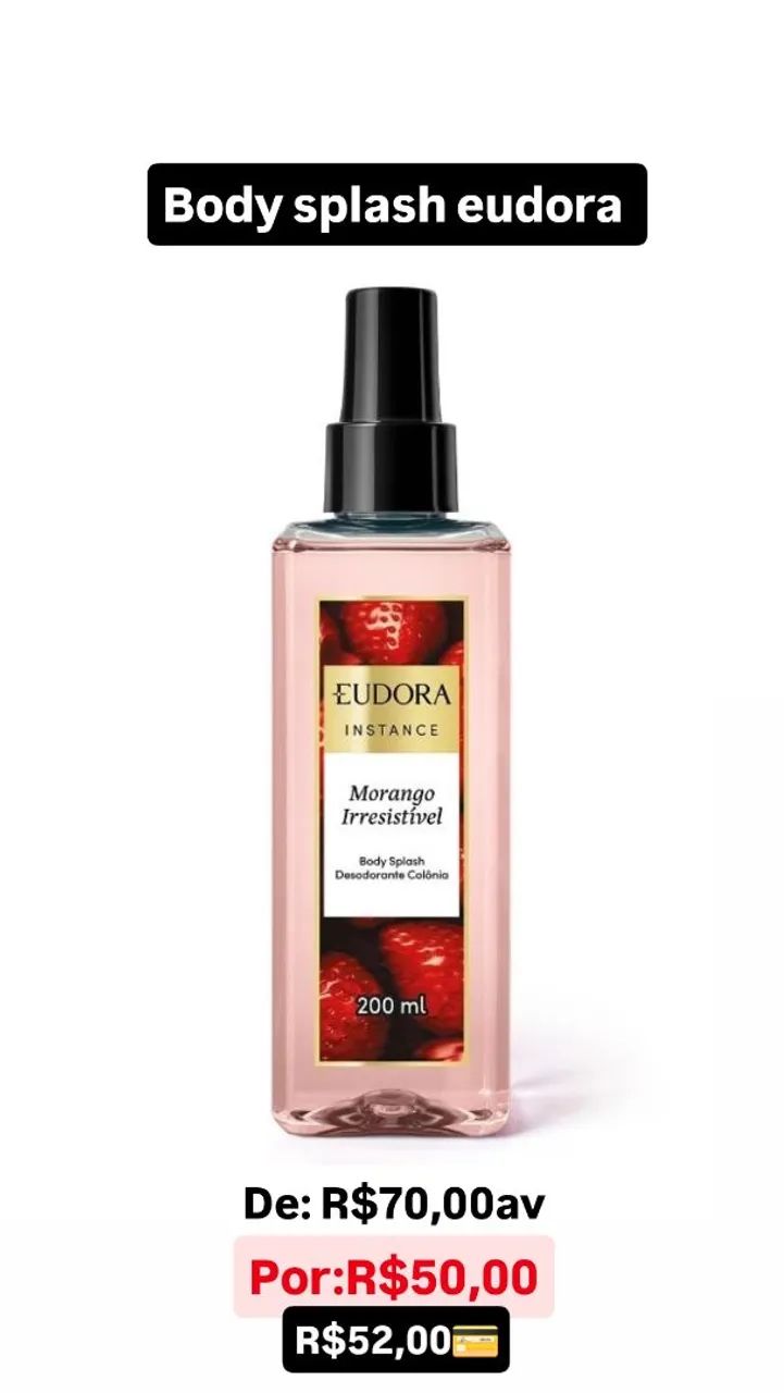 Body splash eudora 
