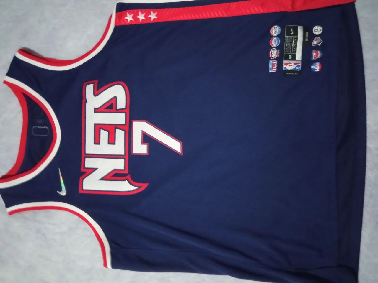 Regata Nike NBA Basketball Brooklyn Nets City Edition Statement Kevin Durant - Foto 4