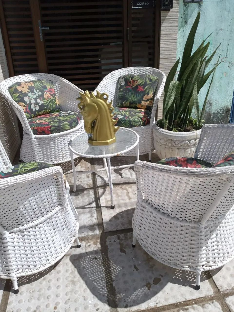Lindo jogo de área e terraço. - Foto 4