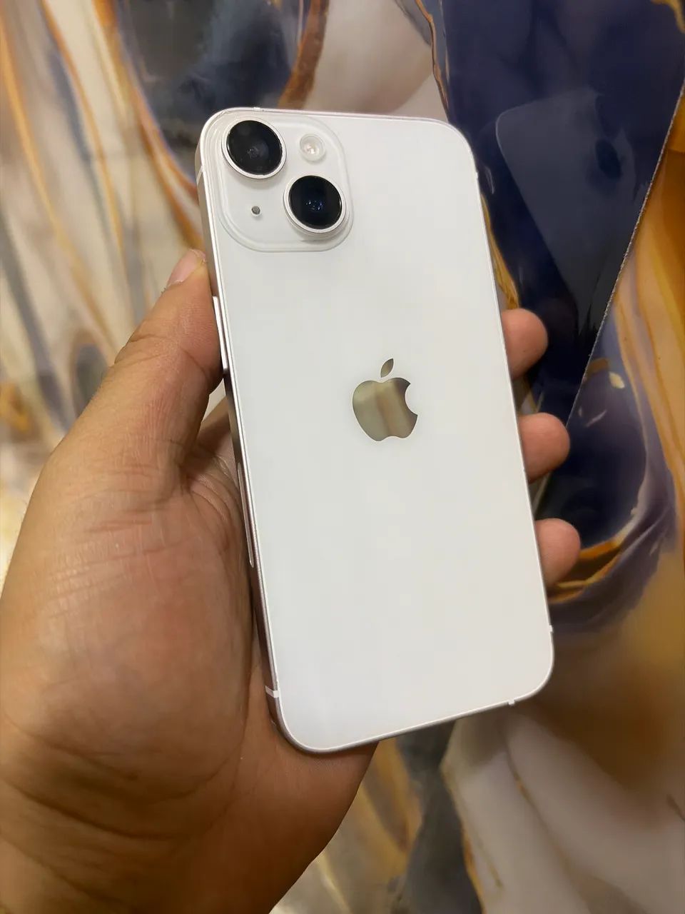 iPhone 14 branco 128 G semi novo 