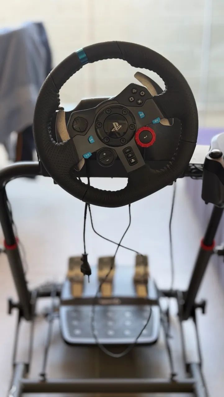 Volante G29 + Câmbio + Cockpit