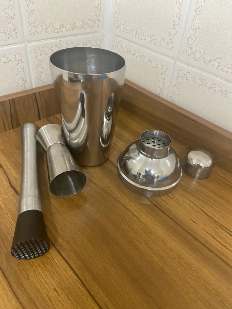 Coqueteleira inox completa - Foto 3