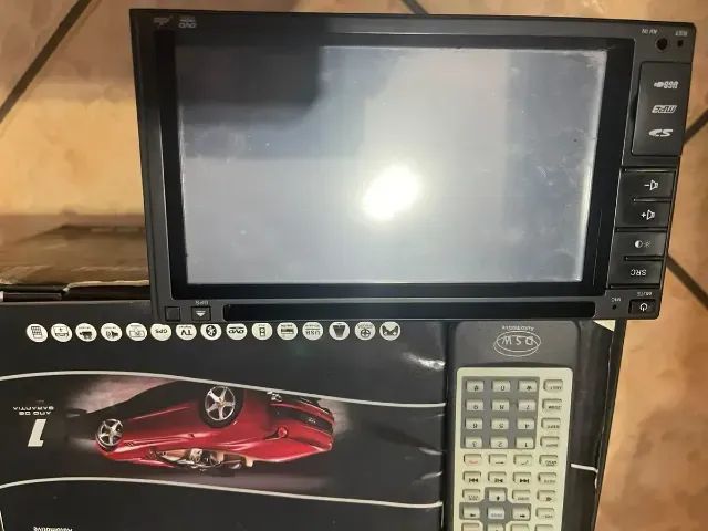 Central Multimídia Dsw 2138 Dvd Tv Gps Usb Sd Bluetooth - Foto 3