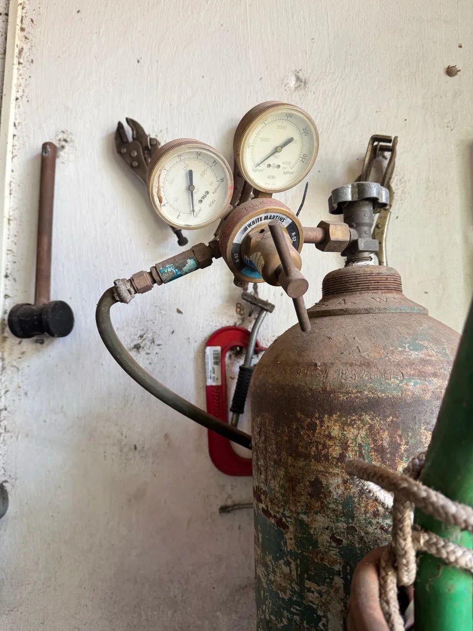 Kit solda oxiacetileno grande
