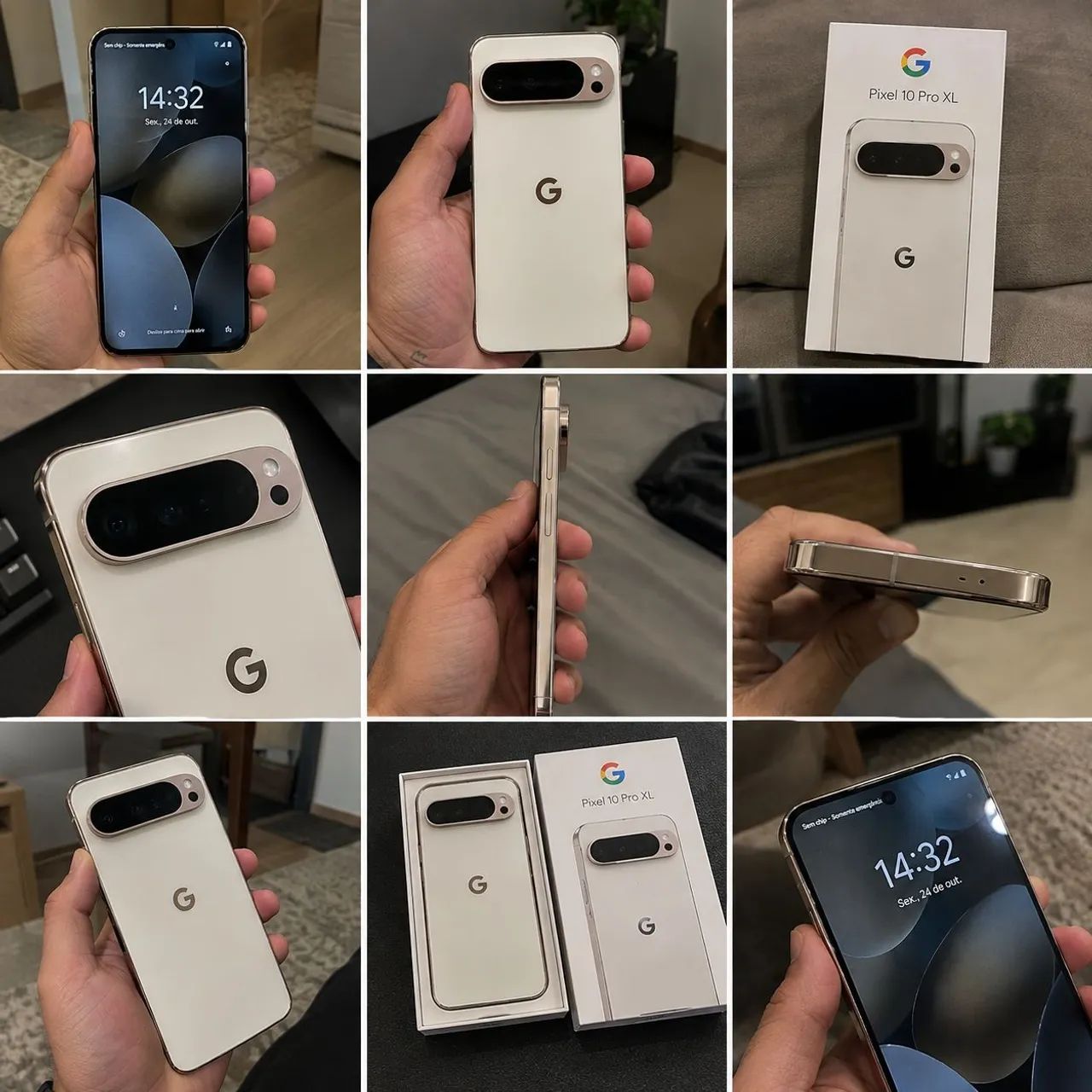Google pixel 10 pro XL branco 256