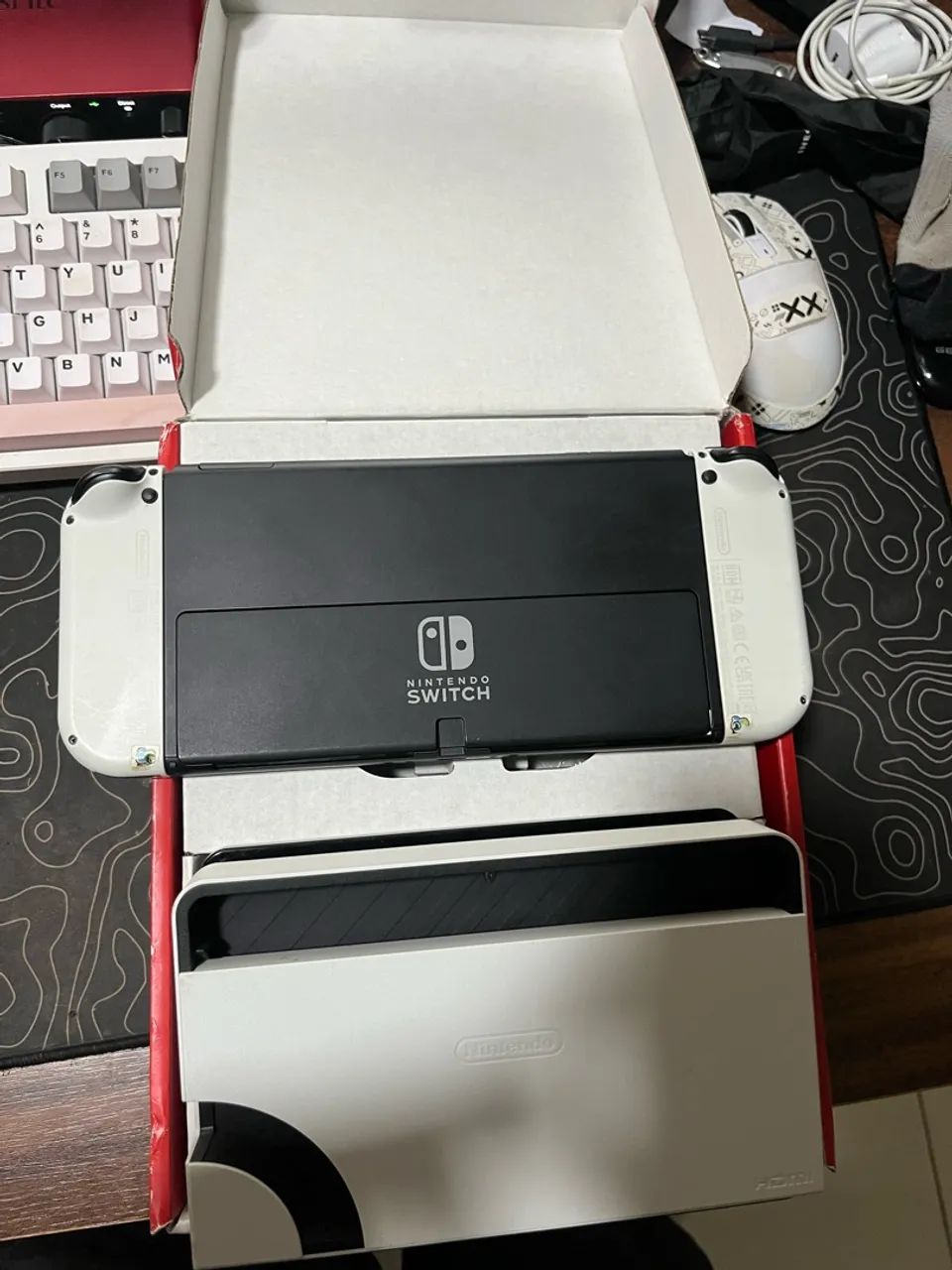 Nintendo Switch Oled Desbloqueado 256gb - Foto 3