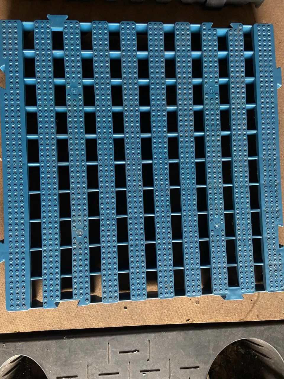 Estrado Azul / Preto / Branco  50x50 - Foto 4