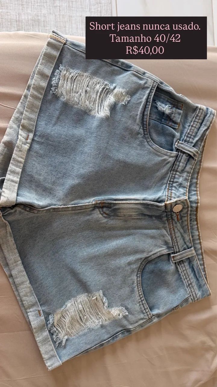 Shorts jeans  - Foto 2