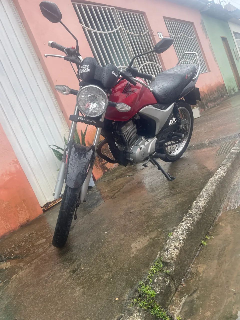 Fan 150 vendo ou troco - Foto 3