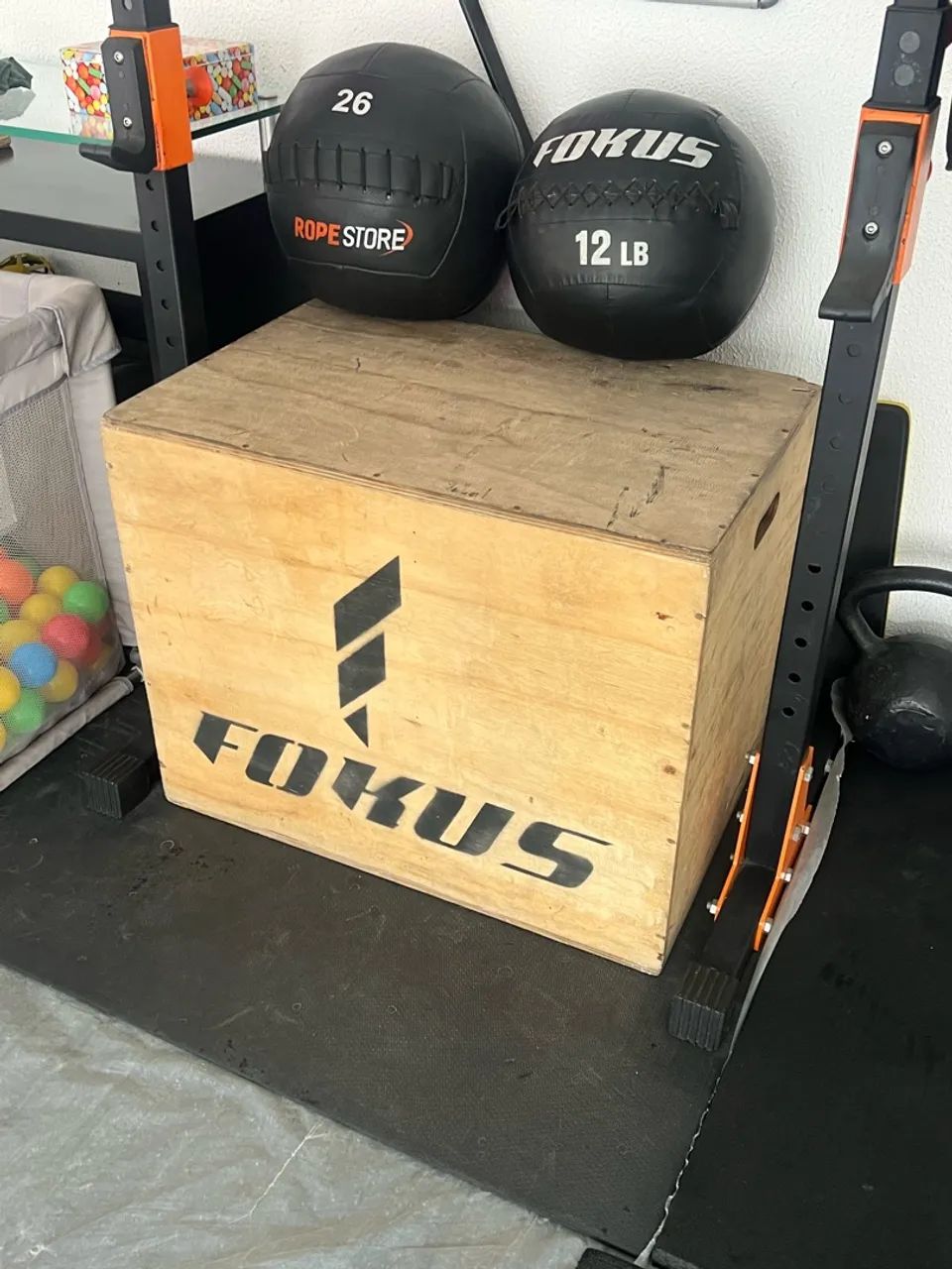 Caixa Fokus para Crossfit 