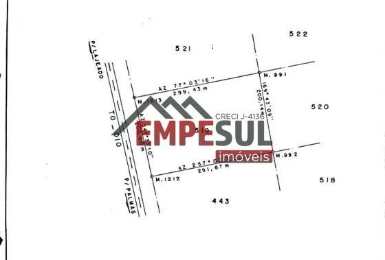 Vendo área na to 010 com 59000m2 a 4 km da jk - Foto 2