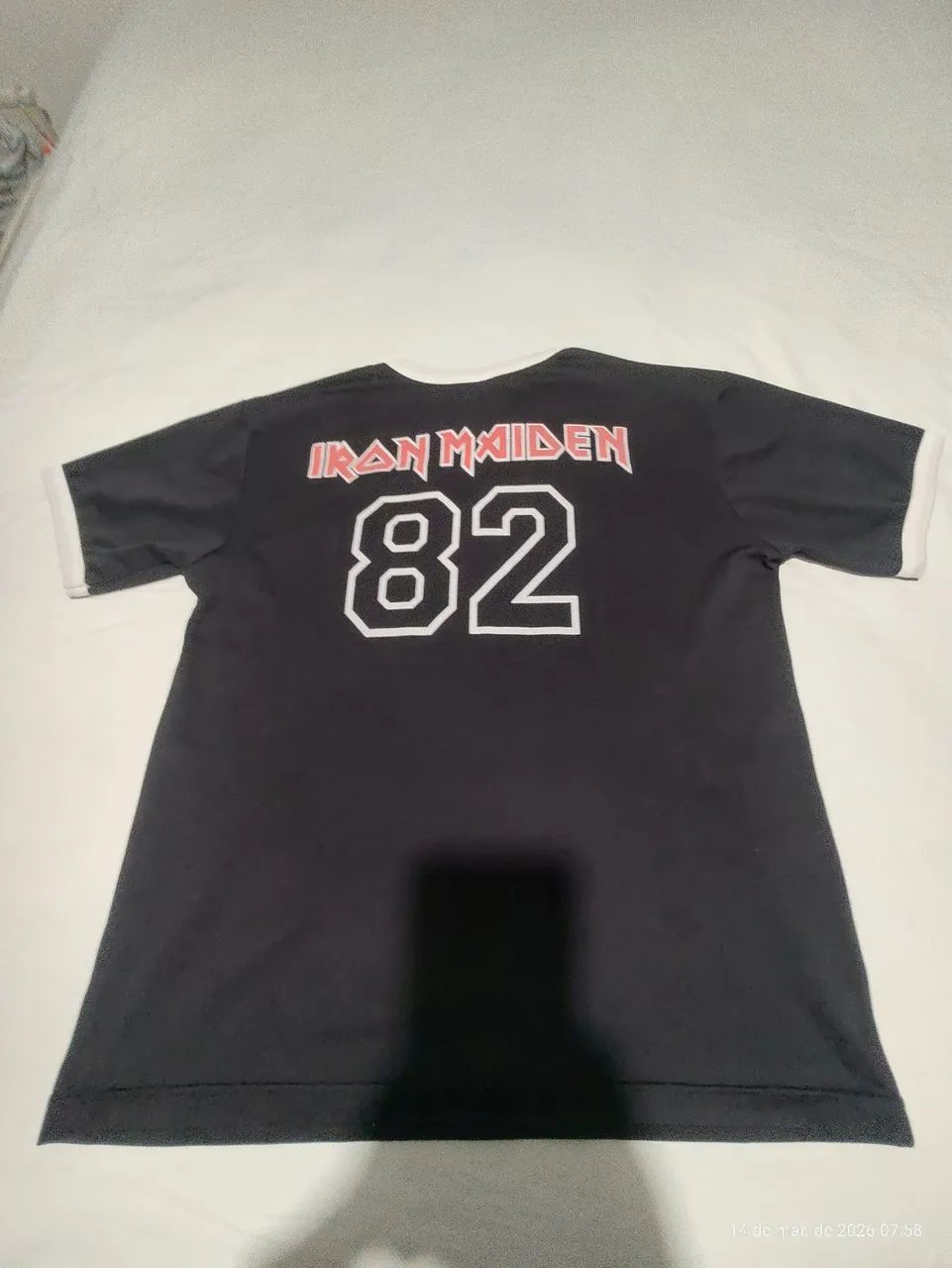 Camisa iron maiden estilo time futebol !!! - Foto 2
