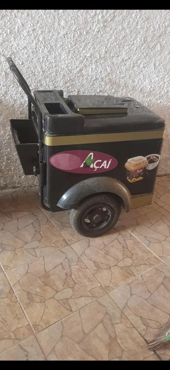 Carrinho de açaí manual