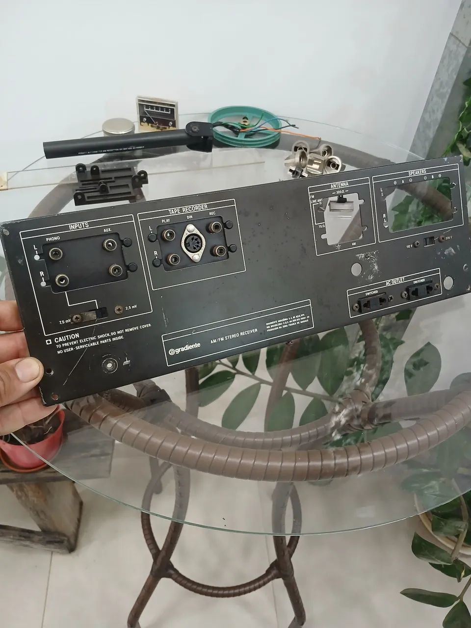 Receiver gradiente s96 ( Painel traseiro )