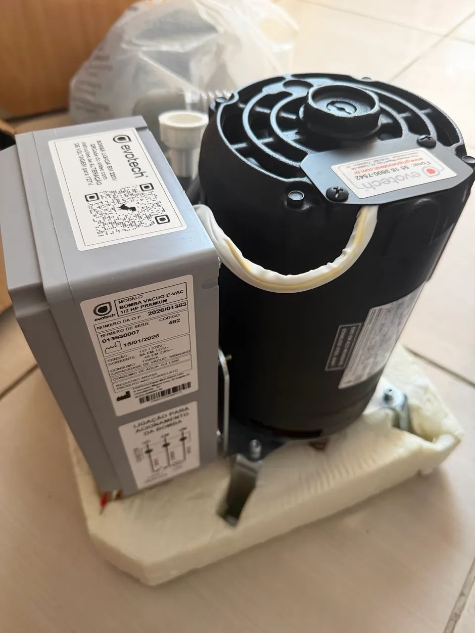 Bomba a vácuo evotech odontológico  - Foto 5