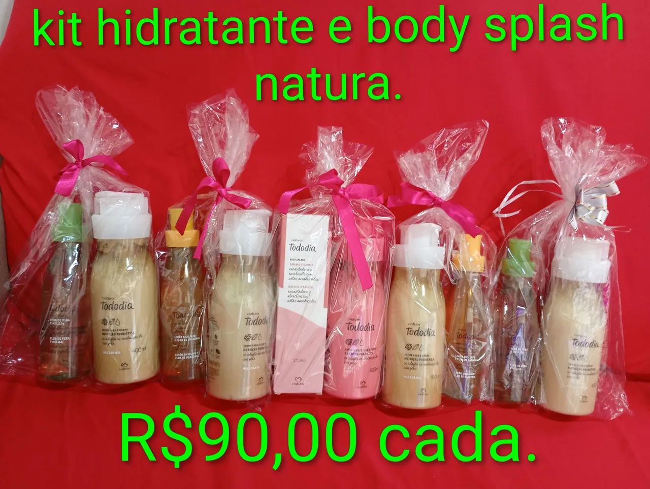 Kit body splash e hidratante natura - Foto 2