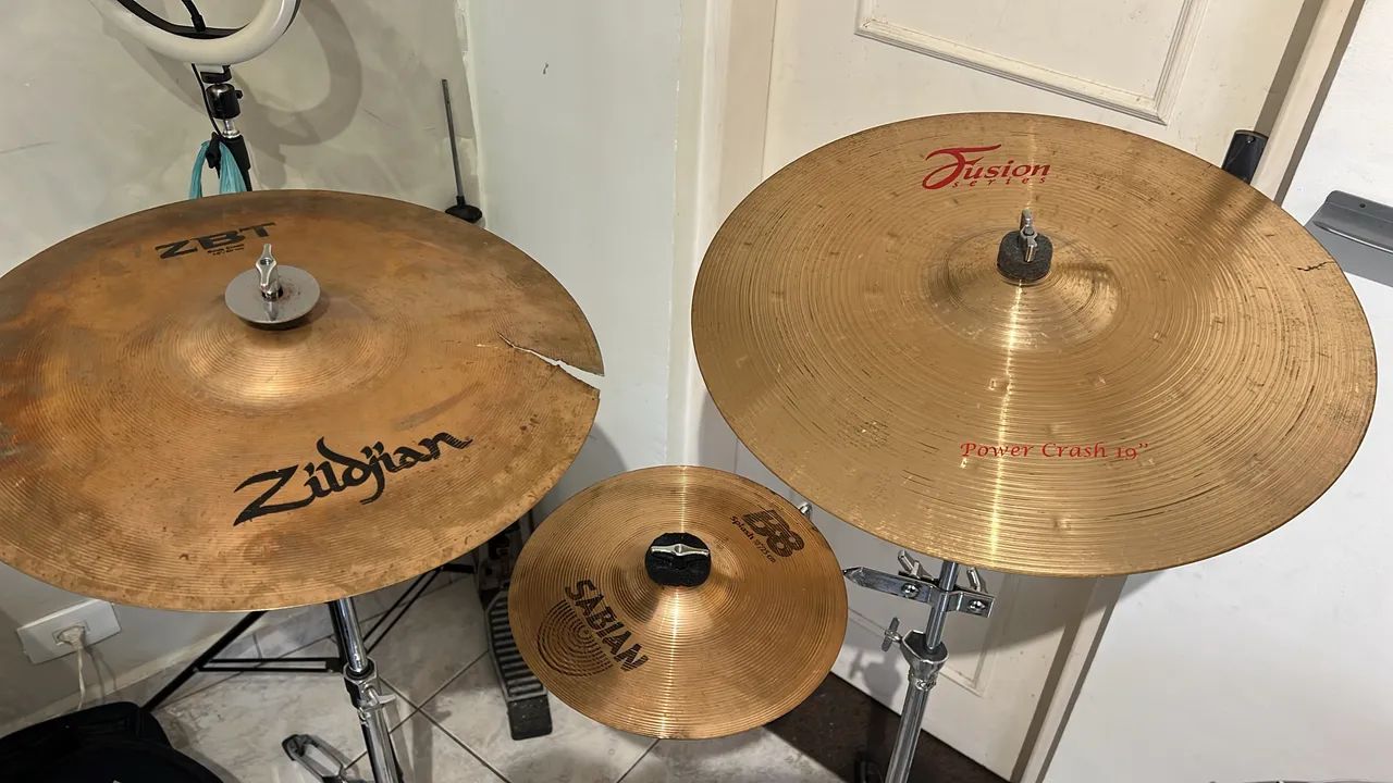 KIT PRATOS DE BATERIA