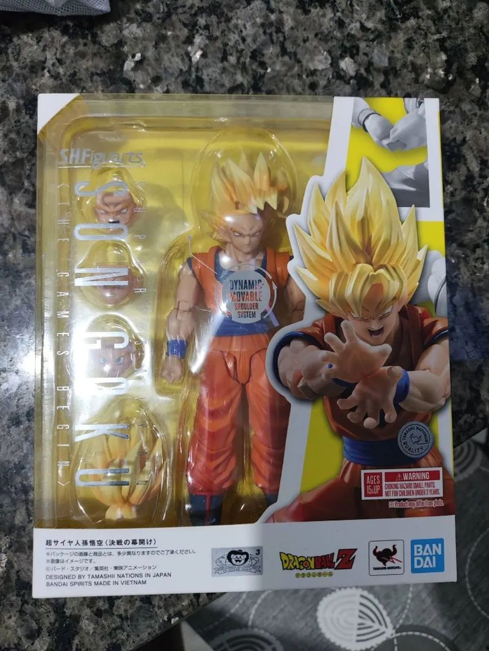 Goku SHF lacrado 