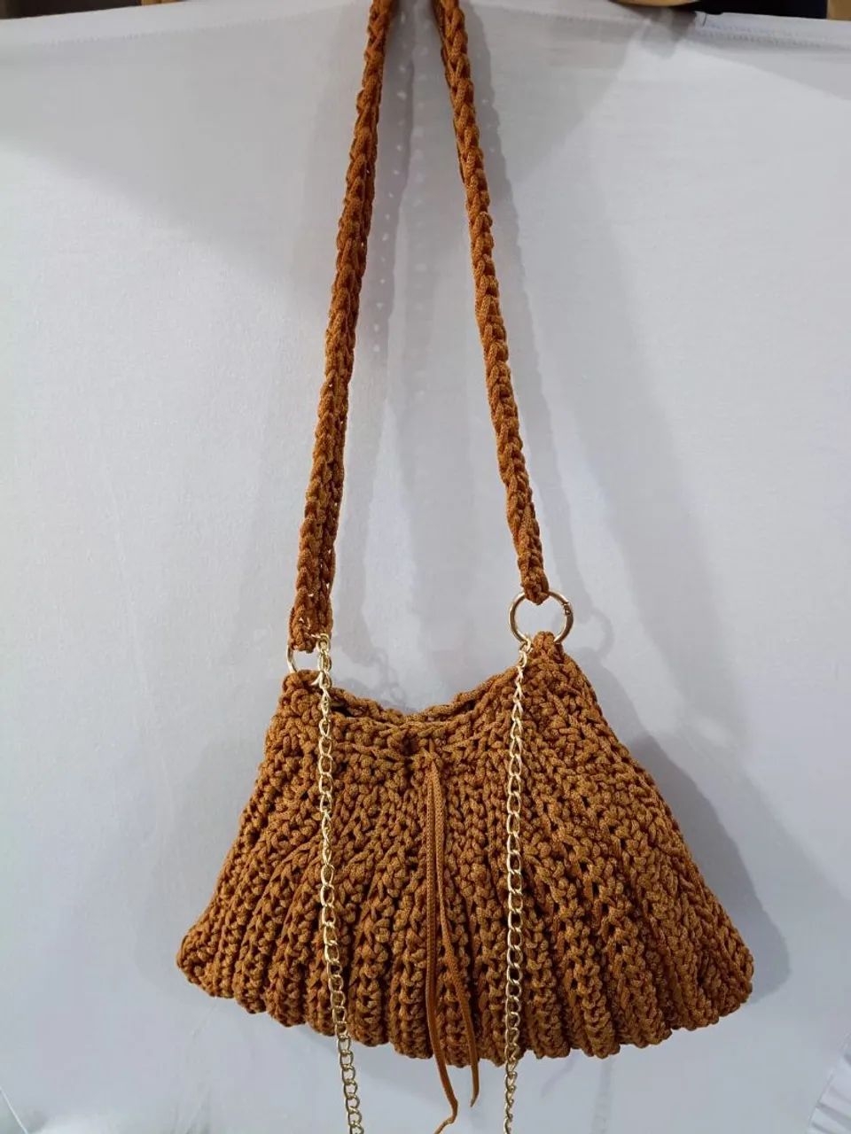 Bolsa de crochê  priduto feito a mão  - Foto 2