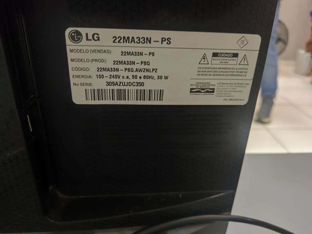Tv monitor 22 polegadas, com HDMI  - Foto 5