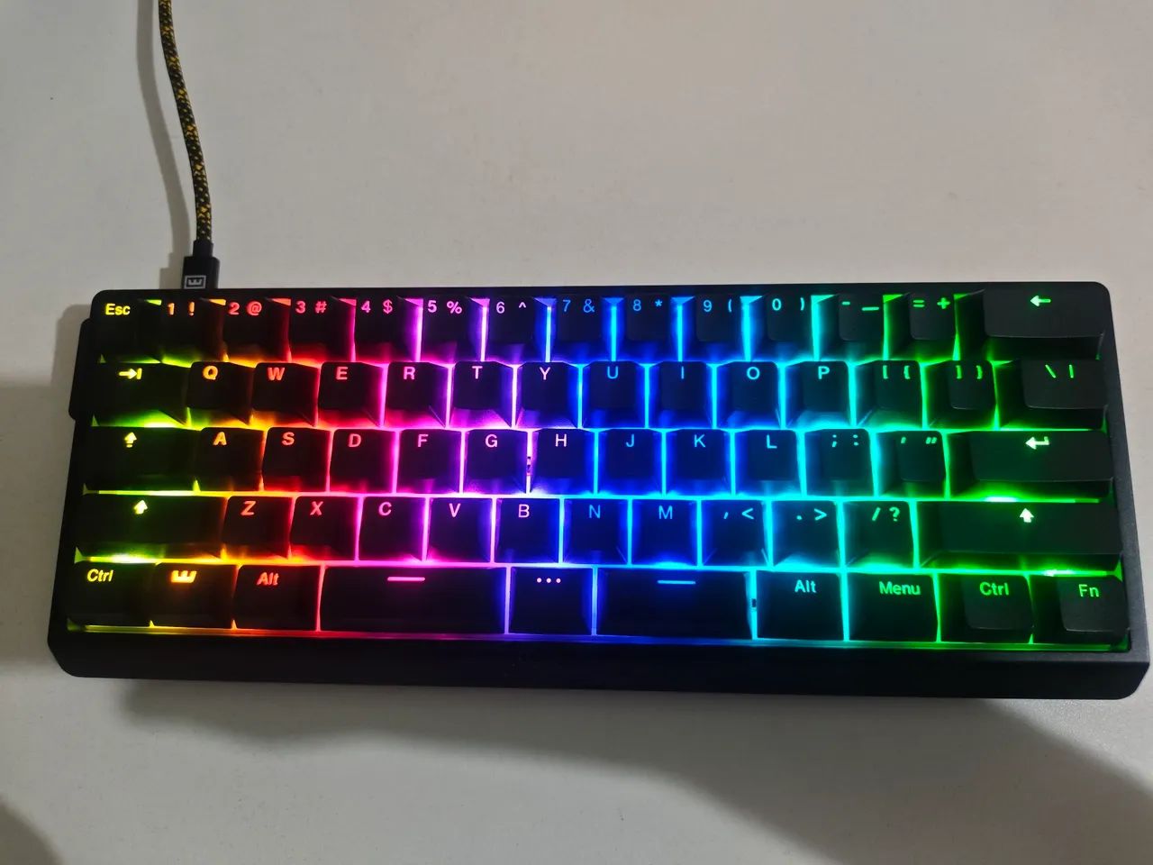 Teclado Wooting 60HE V2 Aluminium Split - Foto 3