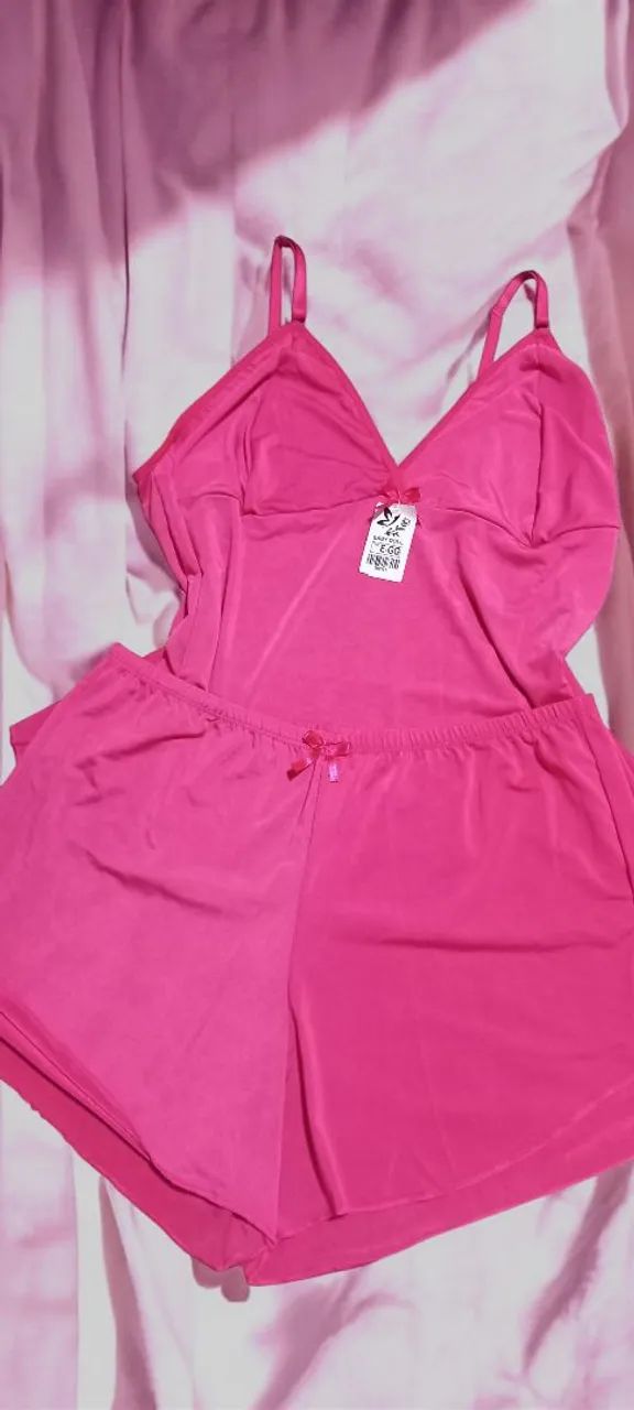 Babydoll Rosa Plus Size - PEÇA ÚNICA - Foto 2