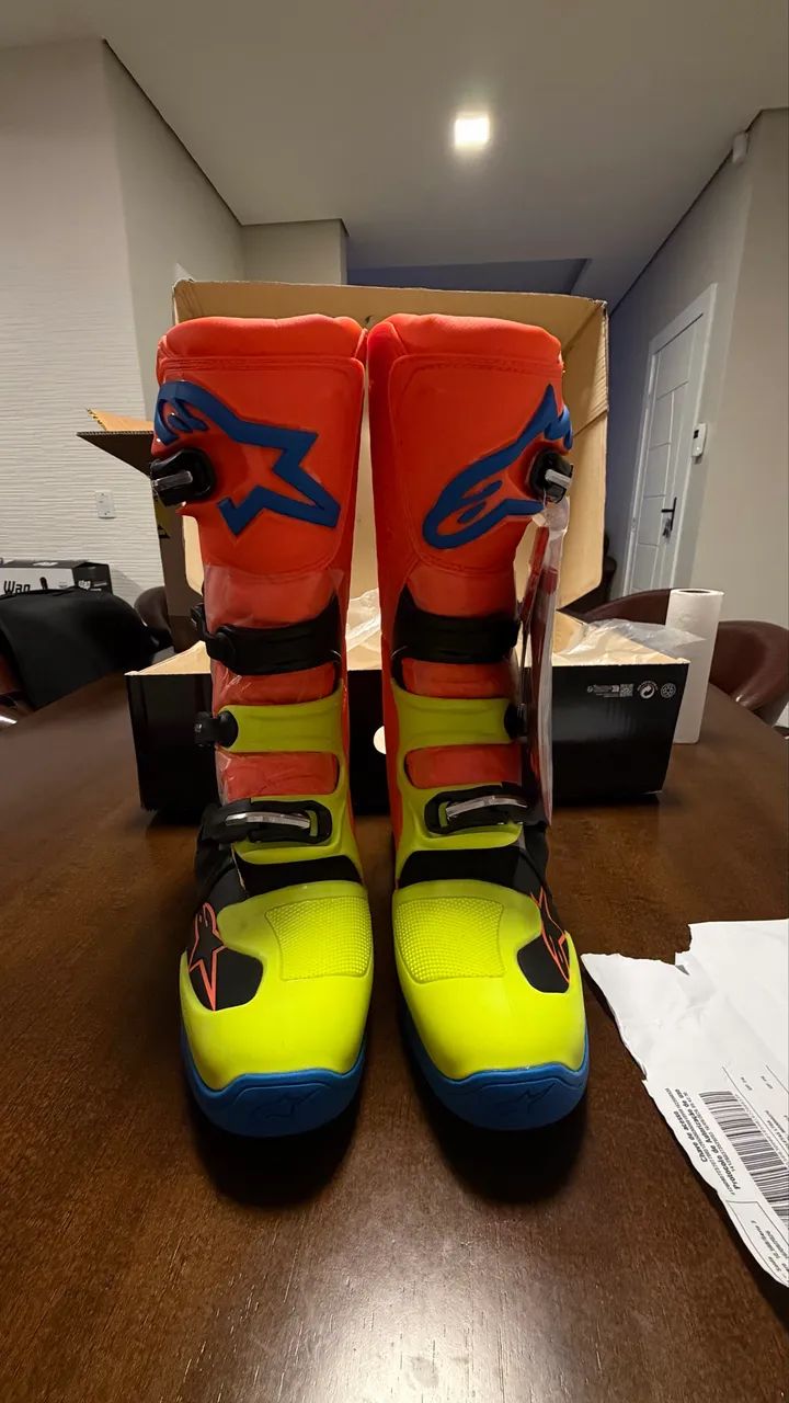? BOTA ALPINESTARS TECH 5 - NOVA, SEM USO - Foto 4