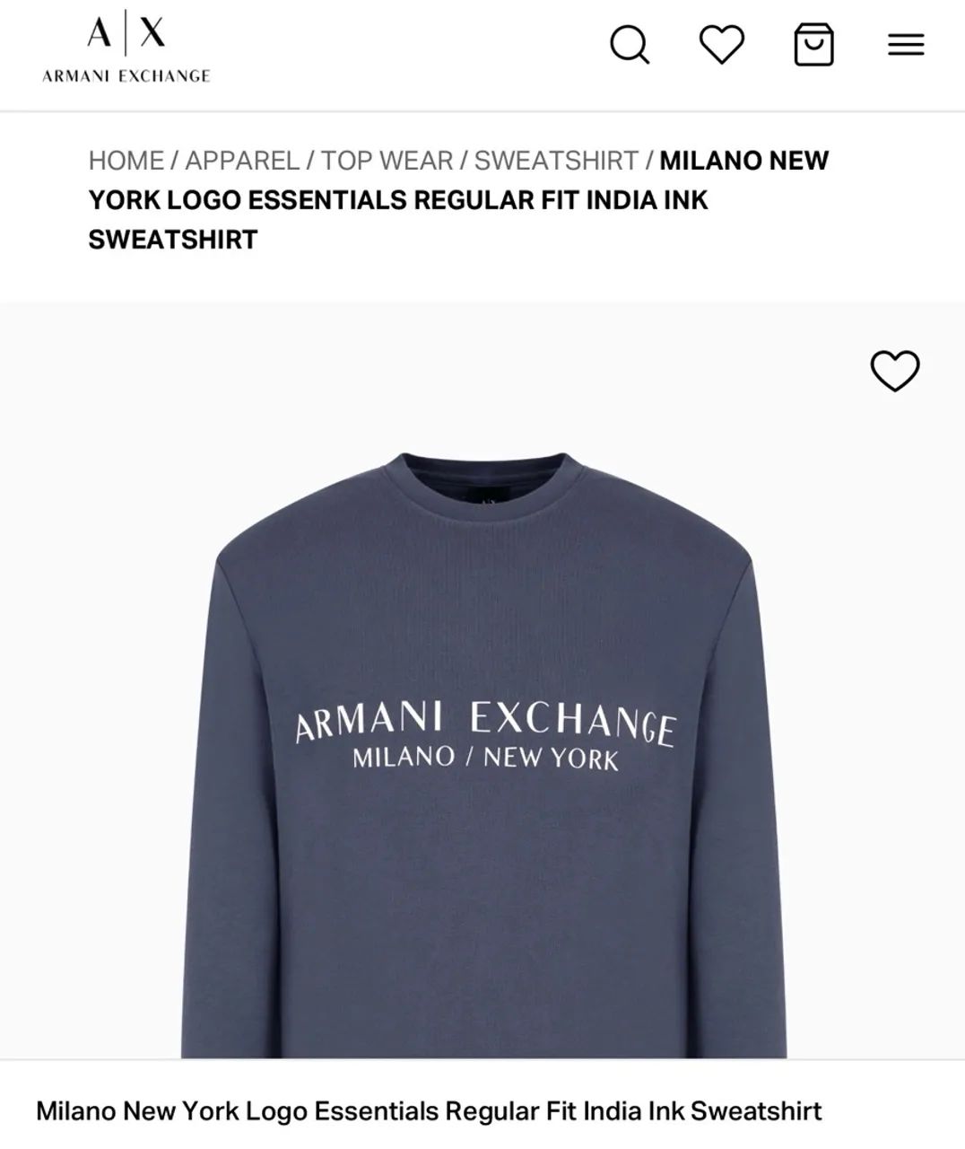 Moletom Armani Exchange  - Foto 4