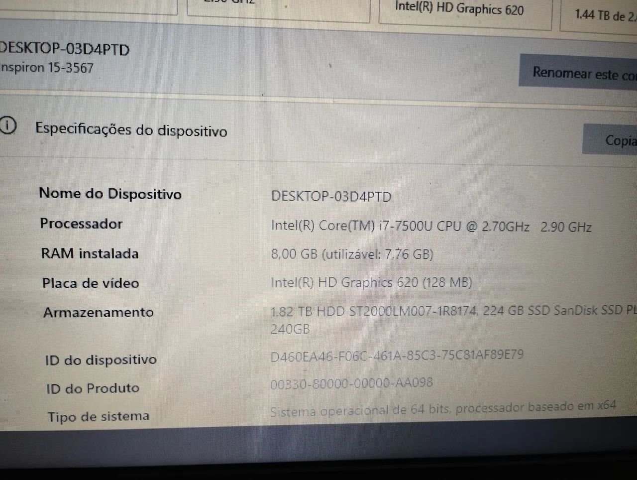 Notebook Dell top - Foto 5