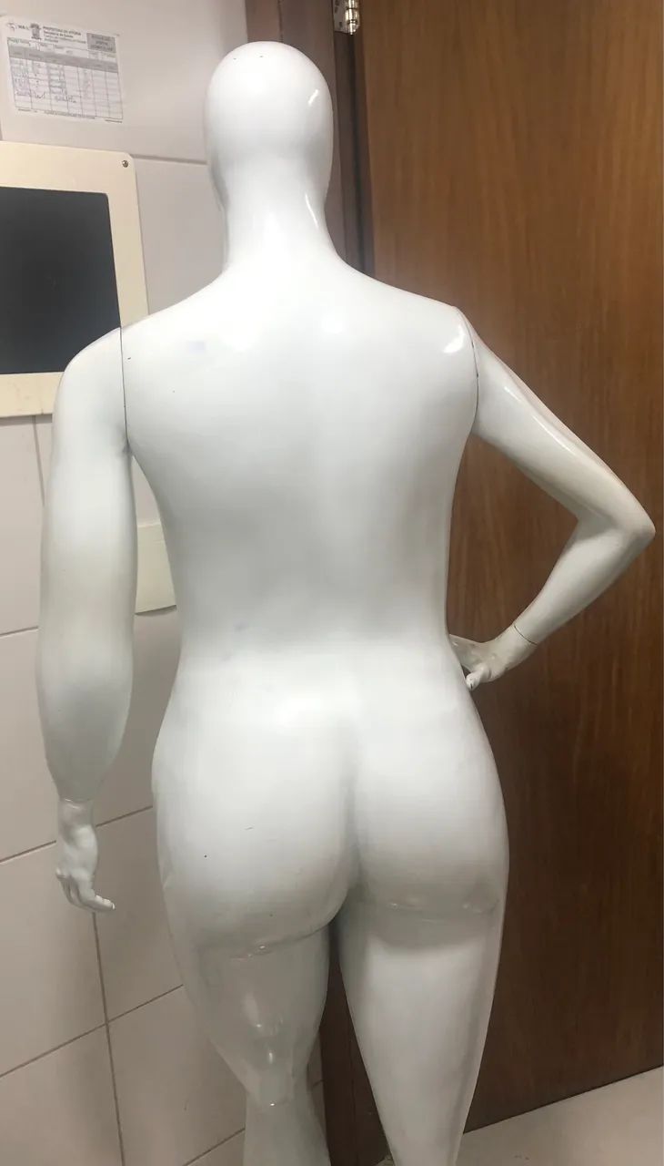 Manequim e aramado 