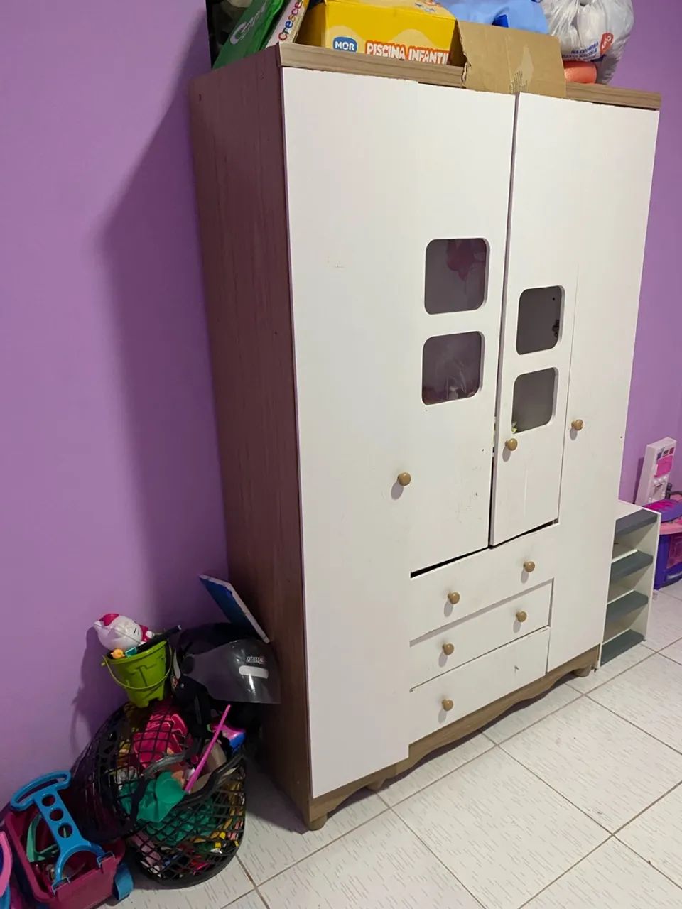 Guarda roupa infantil 