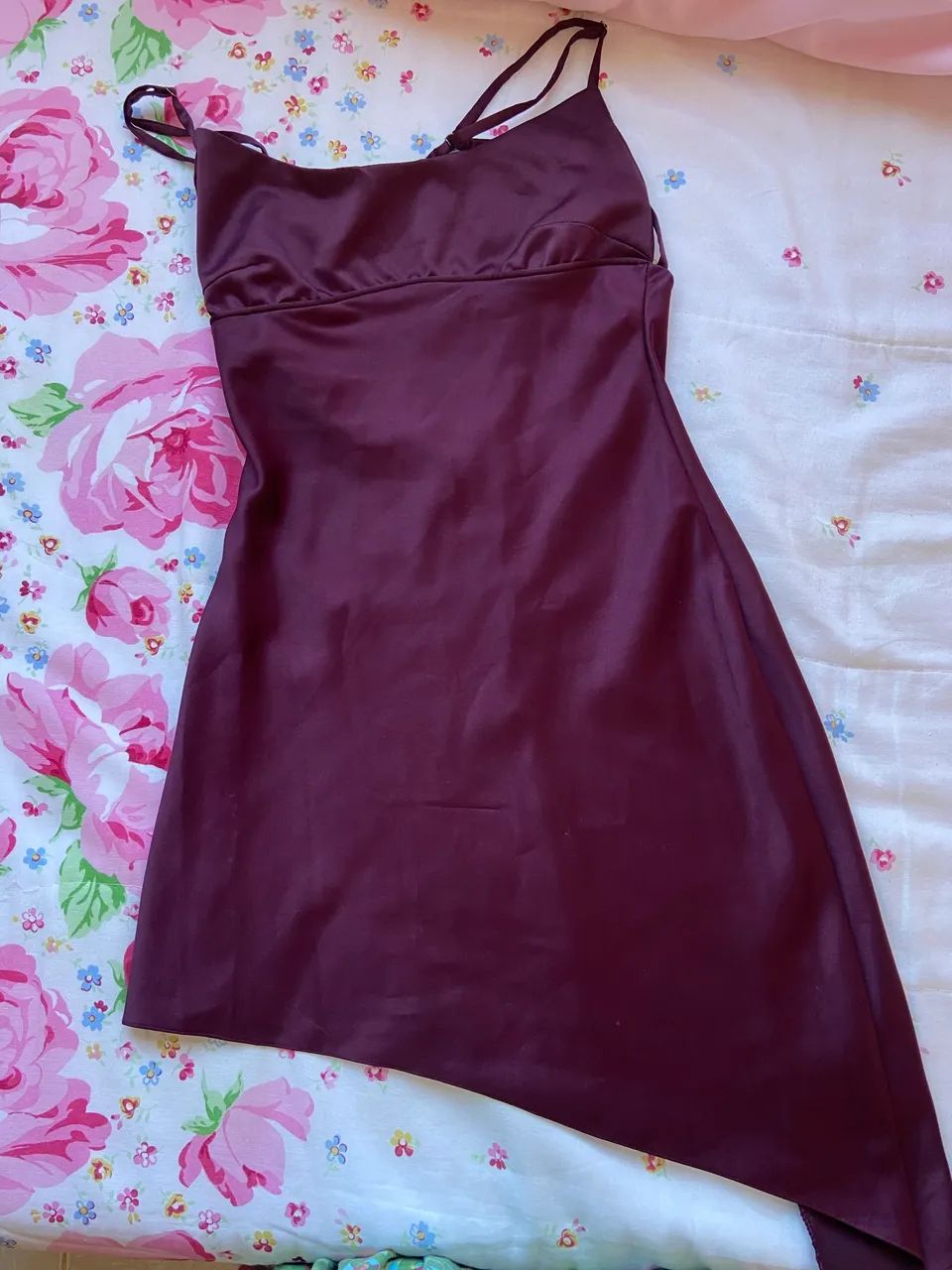 Vestido vinho - Foto 2