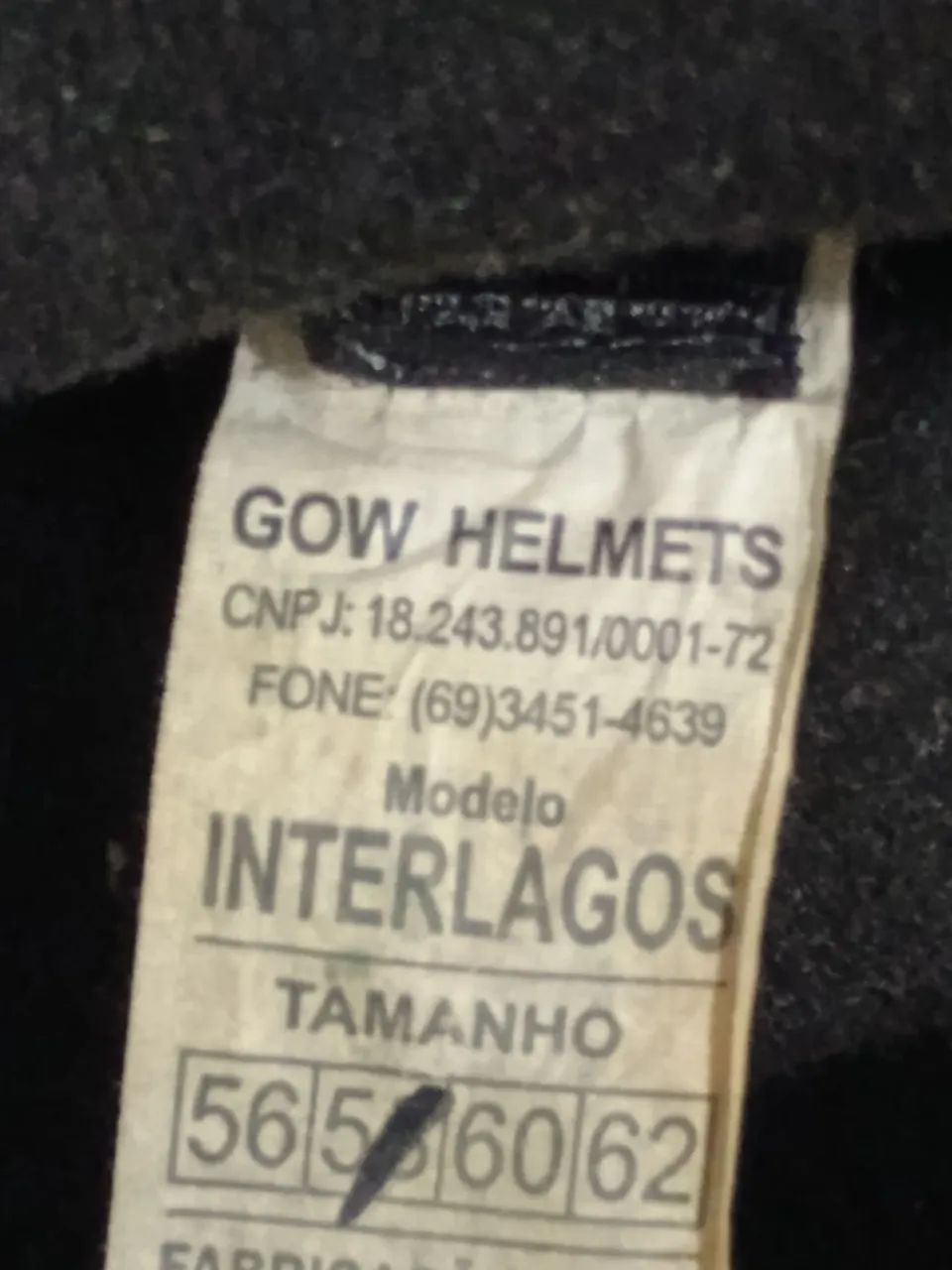 Vendo capacete 