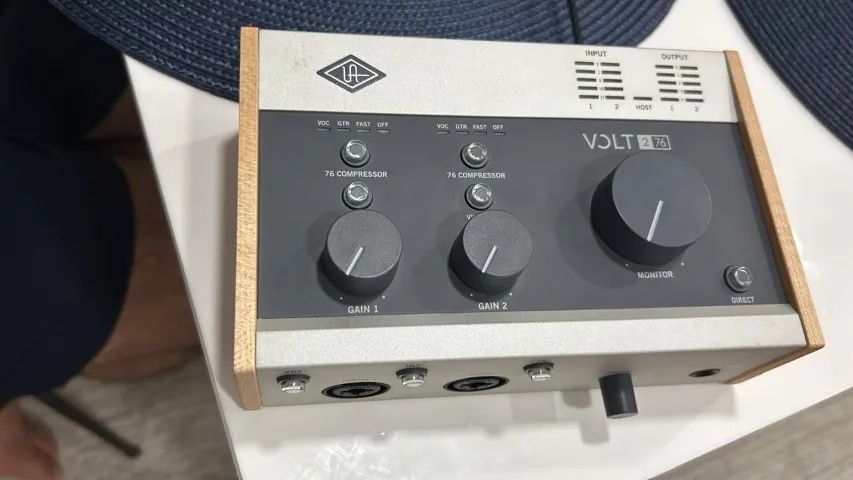 Interface de Áudio USB Universal Audio Volt 276 2x2 192kHz 24bit