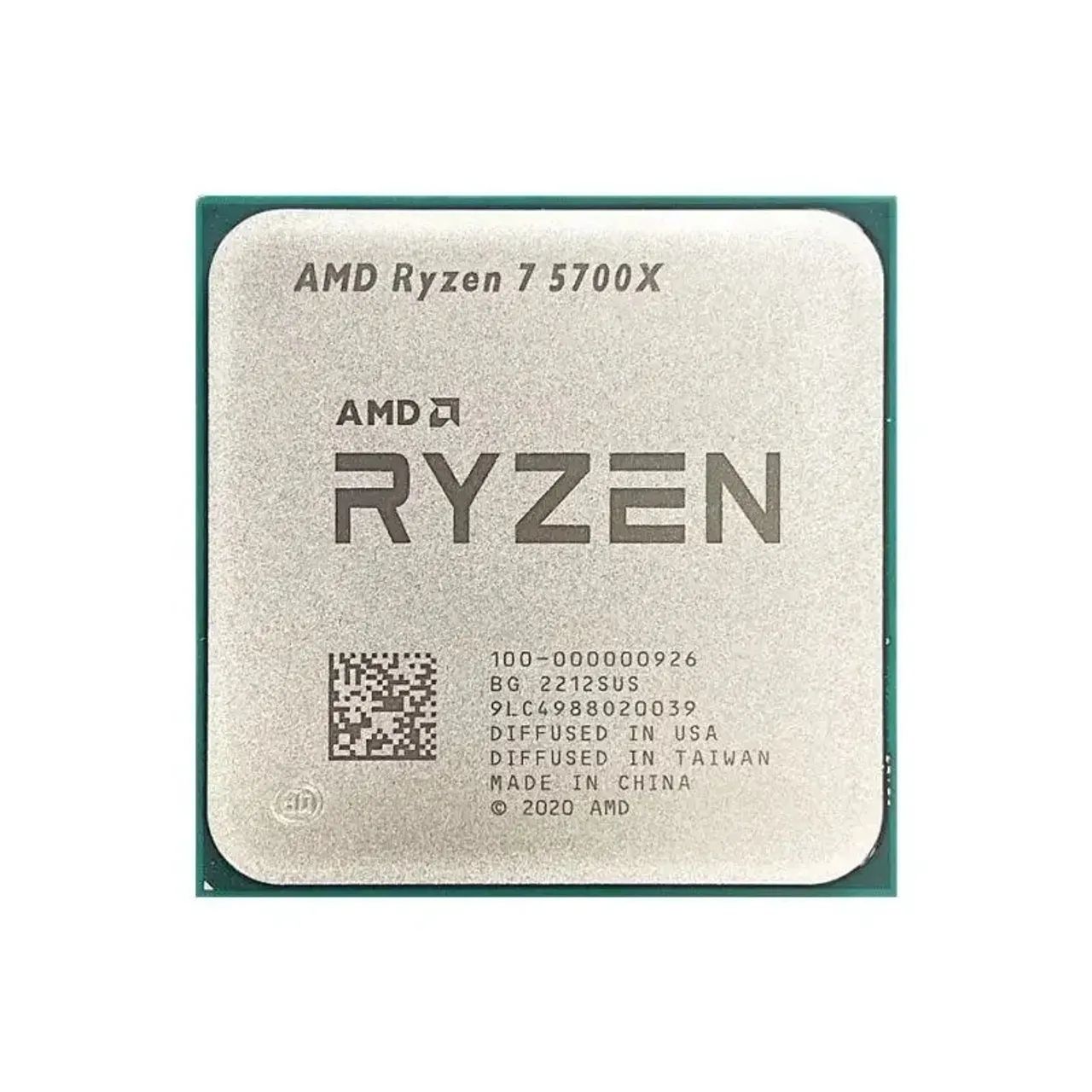 ryzen７5700x　cpuのみ 100-100000926WOF AMD Ryzen 7 5700X， without cooler 3.4GHz 8コア