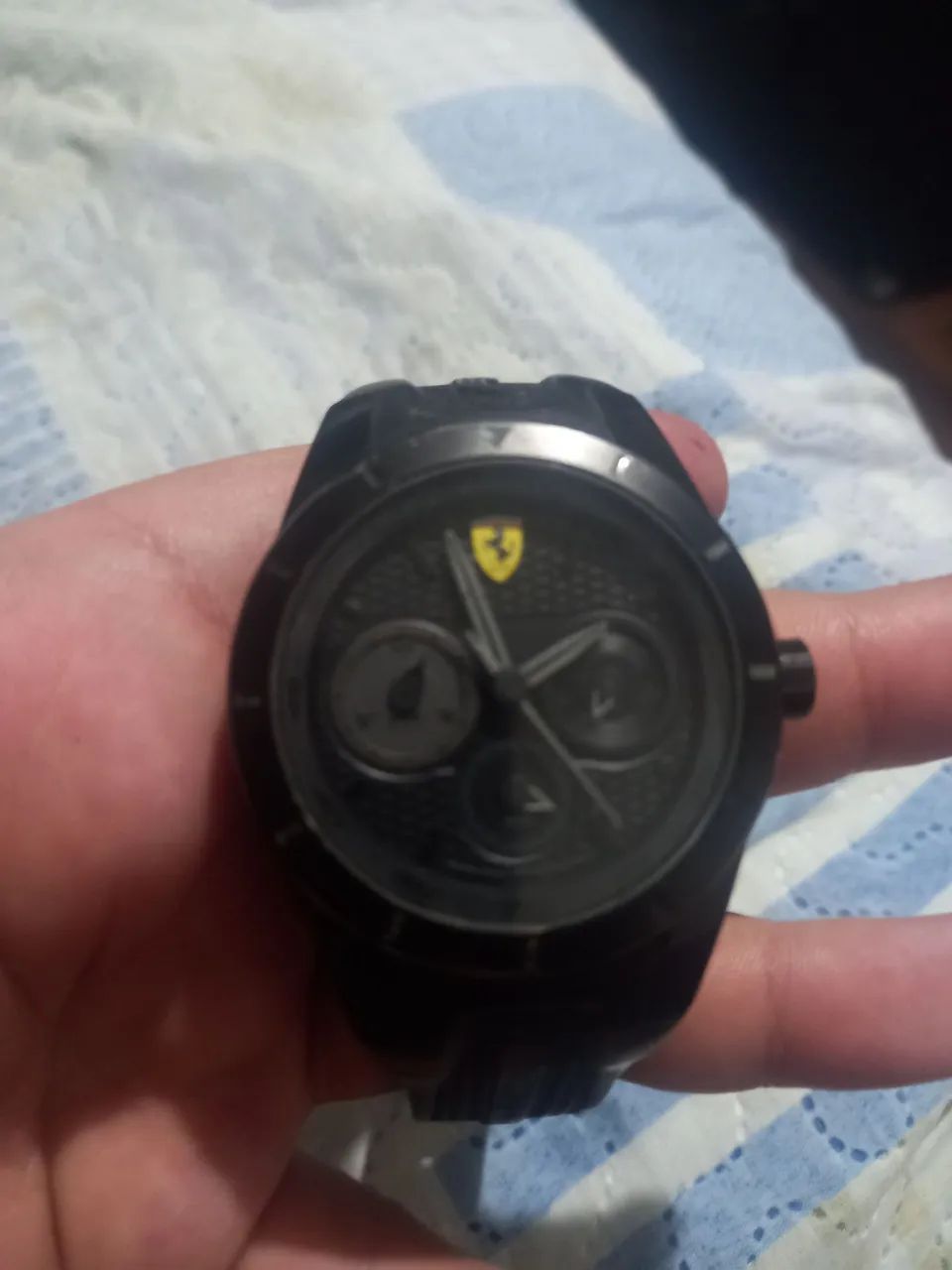 Relógio Ferrari original ótimo estado, sem bateria