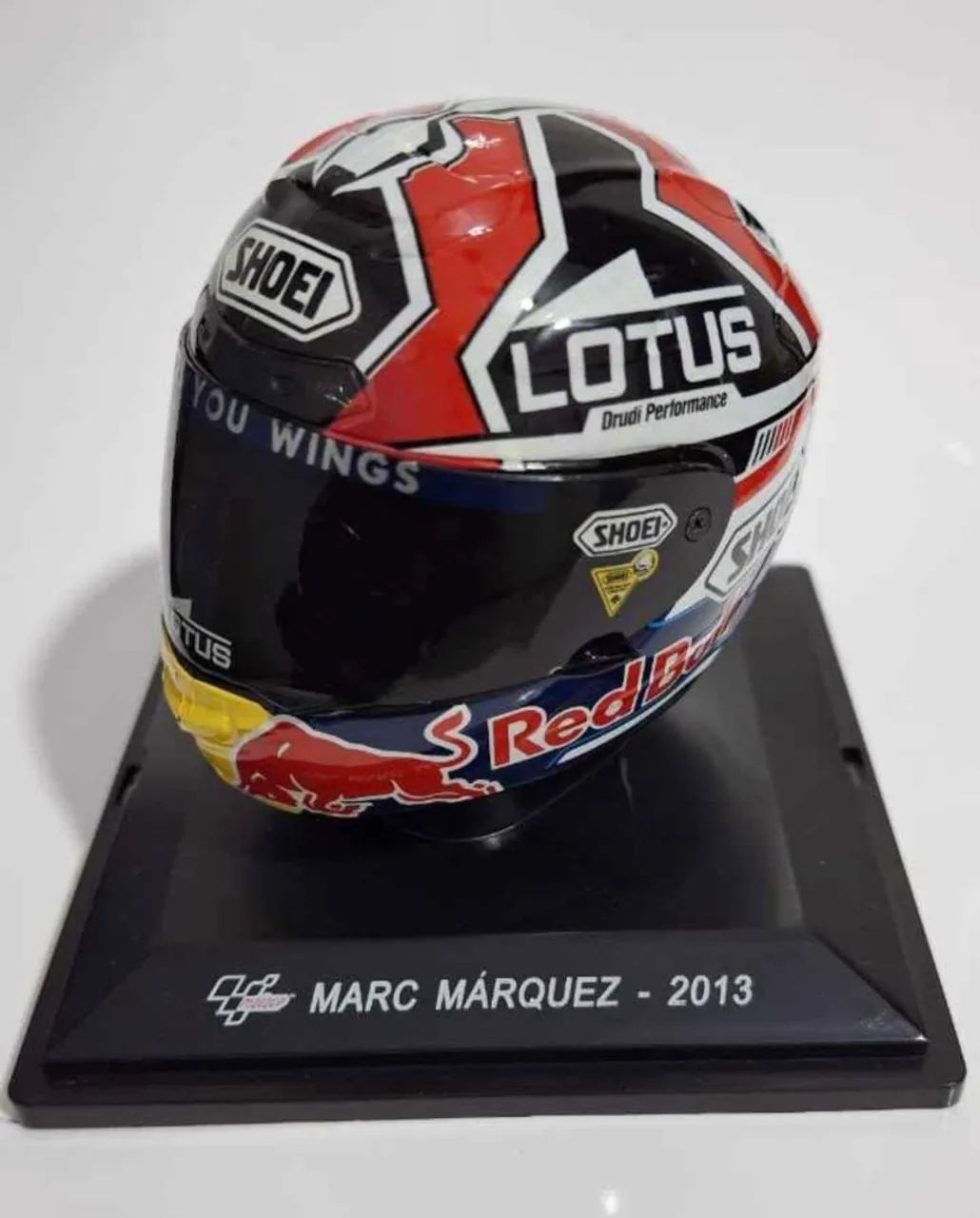 Miniatura Capacete Raro Marc Marquez 2013
