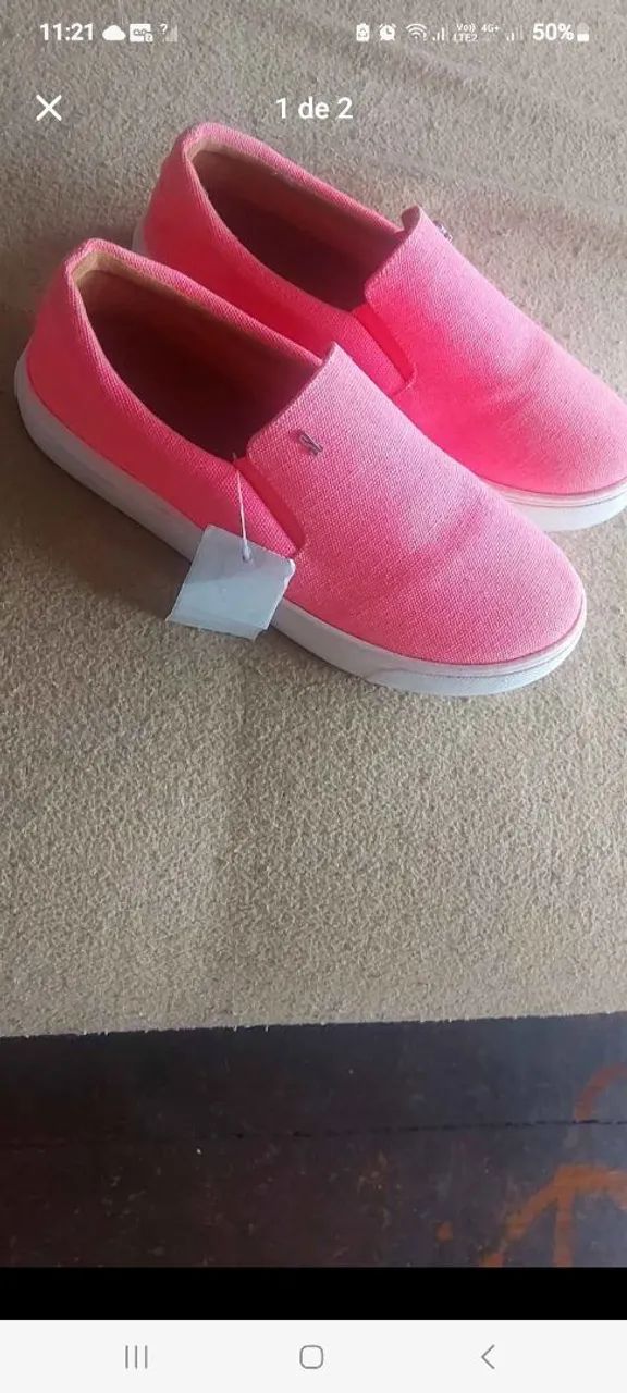 Tênis rosa  - Foto 2