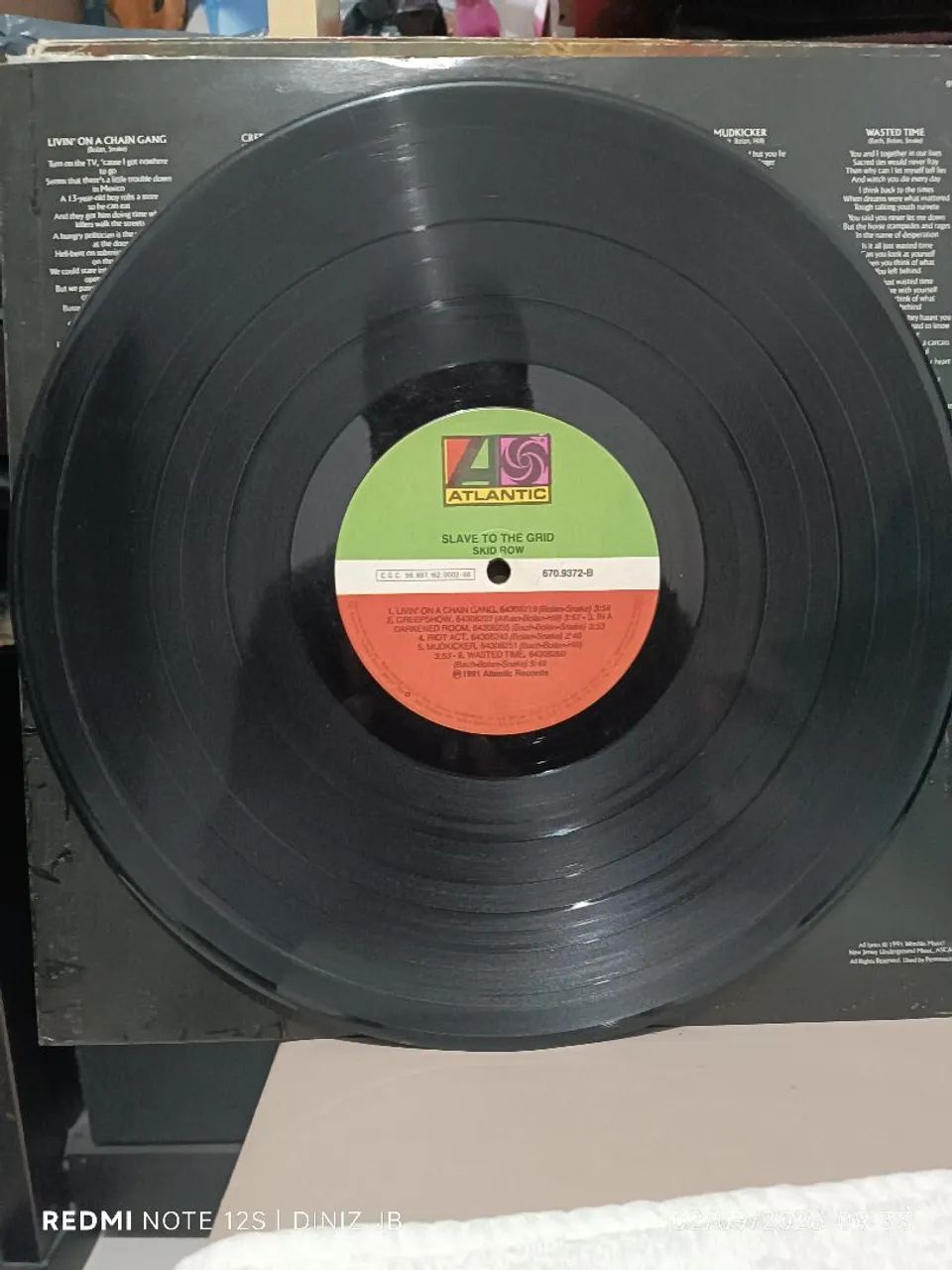LP Skid Row - Slave To The Grind  - Foto 3