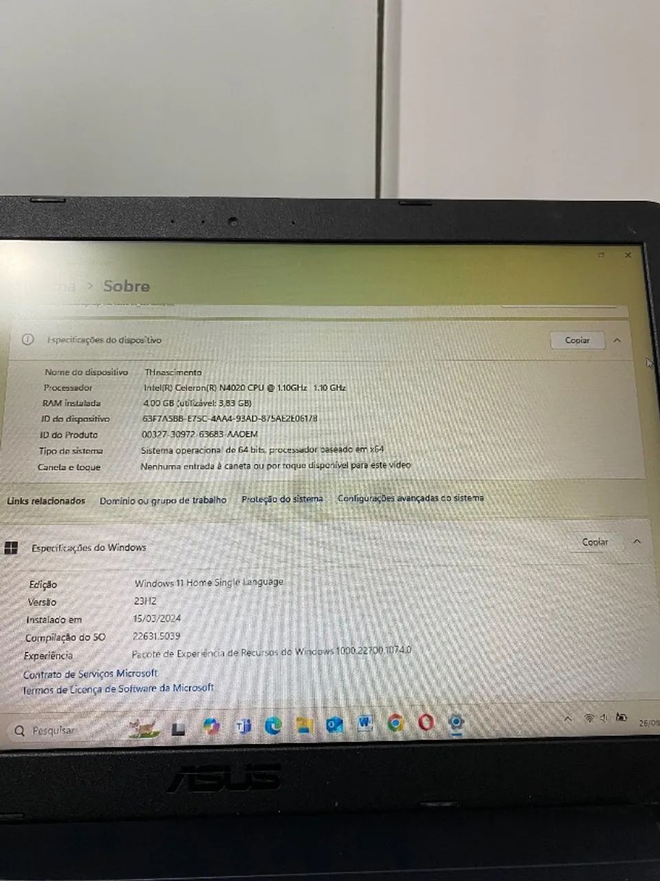 Notebook Asus  - Foto 5