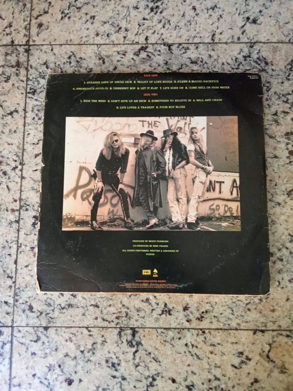Lp vinil Poison Flesh & blood  - Foto 2