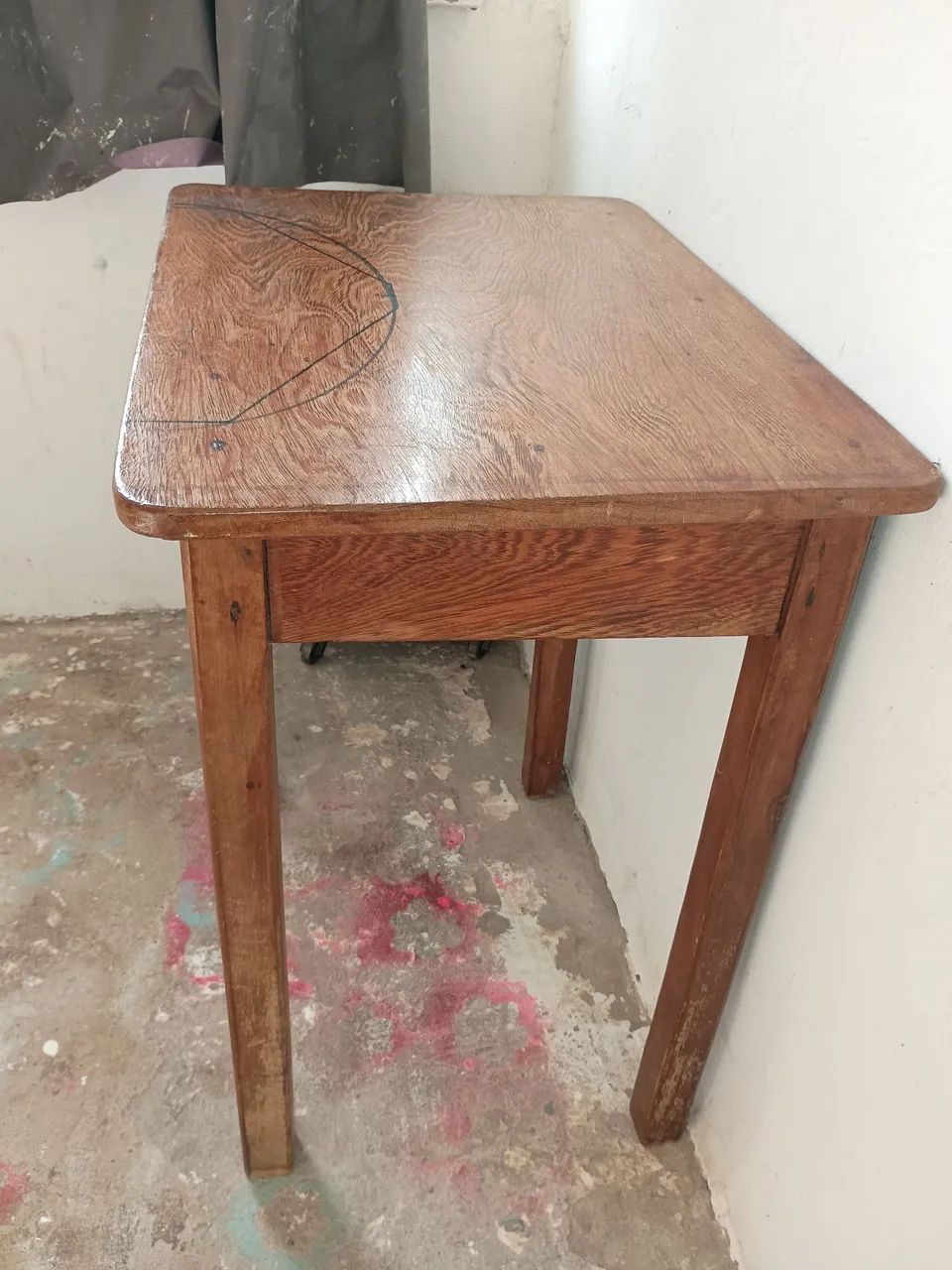 Mesa de madeira (75cm x 50cm - Foto 3