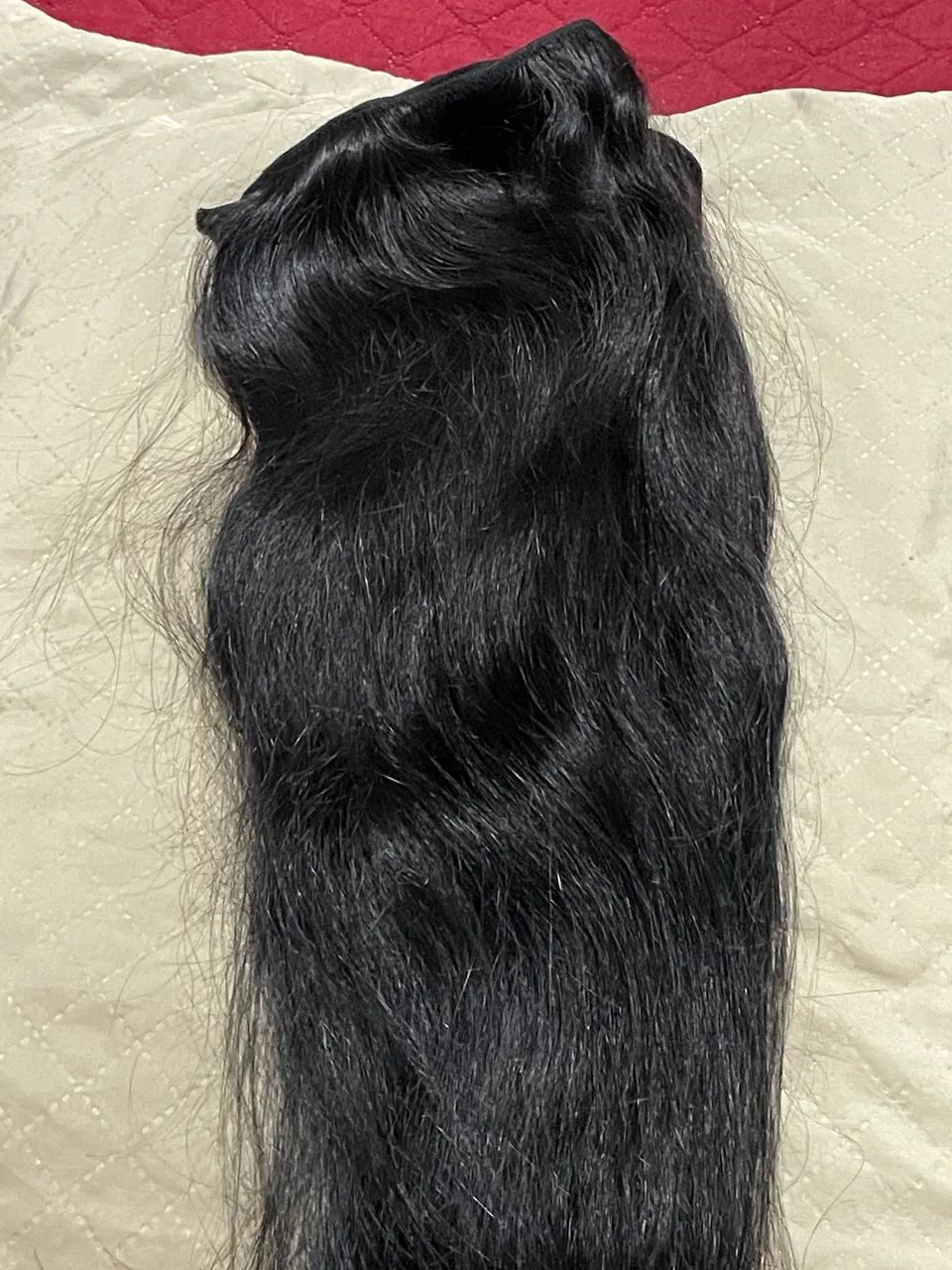 Mega hair indiano 130 gramas 60 cm 3 telas  - Foto 3