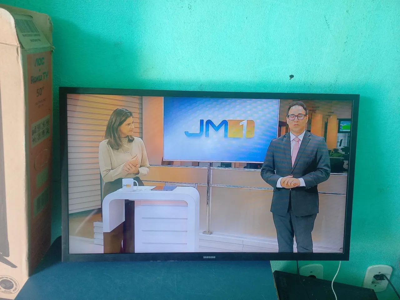 Vende-se ismart tv Samsung 32 polegadas  - Foto 3