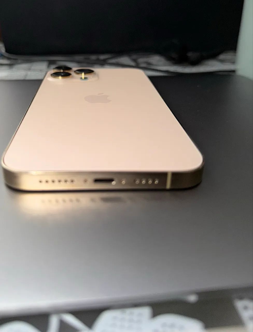 iphone 13 Pro Max Gold 128gb Bateria 92% - Foto 4