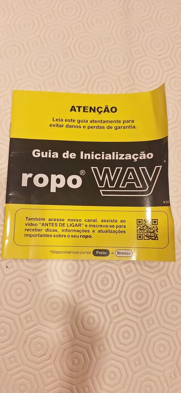 ROBÔ ASPASPIRADOR - MARCA ROPO - CONTROLE REMOTO - TROCAR BATERIA - Foto 2
