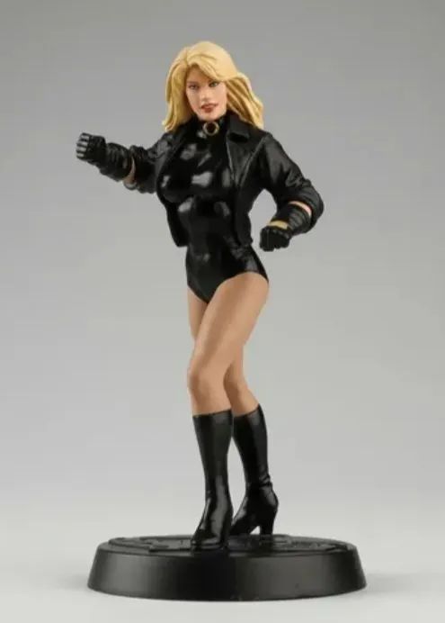 Figura eaglemoss DC Canário Negro.