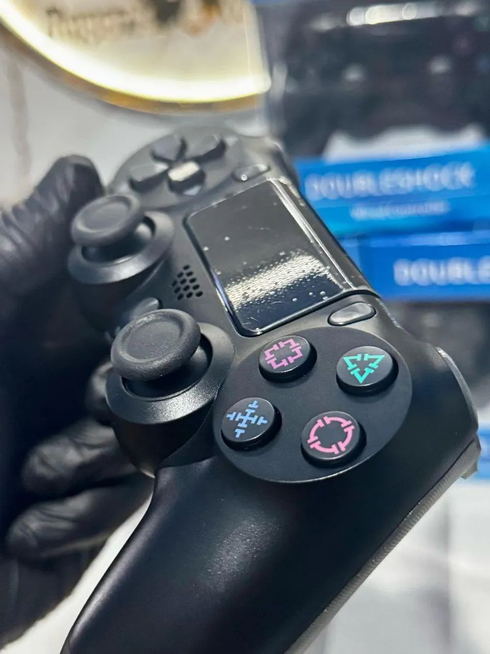 Controle para ps4 e Pc Com Fio  - Foto 3