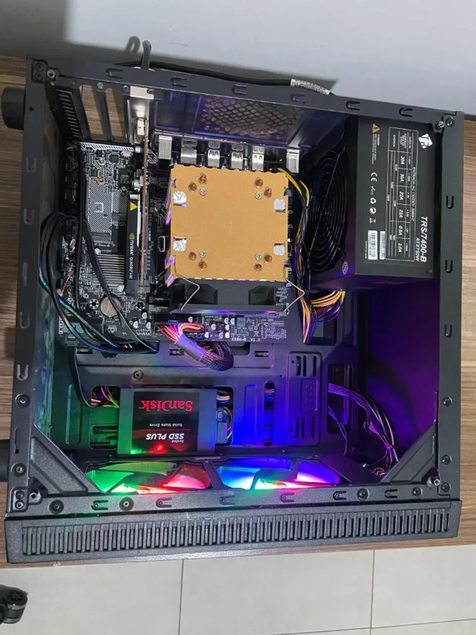 PC Gamer Workstation Kit Xeon E5 16GB SSD 120GB - Foto 3
