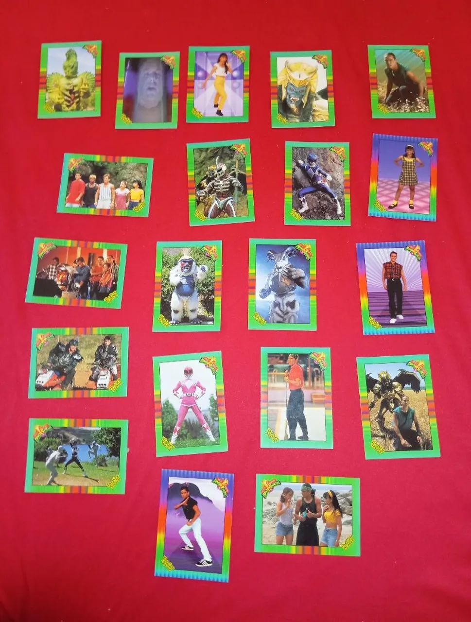 Cartas Powers Ranger 